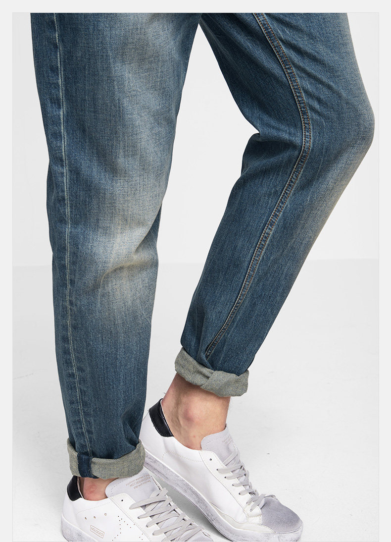 Jeans pour jeunesse droite en vrac en coton pour automne - Ref 1481279 Image 21