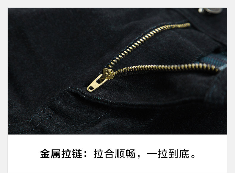 Jeans pour jeunesse pieds Slim pour automne - Ref 1481249 Image 29