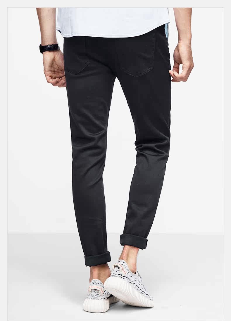 Jeans pour jeunesse pieds Slim pour automne - Ref 1481224 Image 20