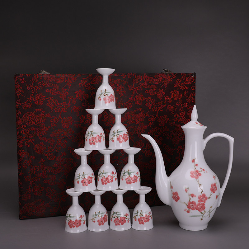 財宝中国】中国古陶 桃花紅水滴 辰砂 台付T