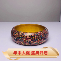(Large Lacquer Bracelets) Lacquer Art Detire Lacquerware Gifts Non-Relic Gifts Fuzhou Sanpateri Handicraft Delivery Gifts