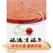 2022 original large lacquer red gold necklace Guochao New Years Lunar New Years Eve Zodiac Antique Necklace Non-relic crowdsourced 100 hitch