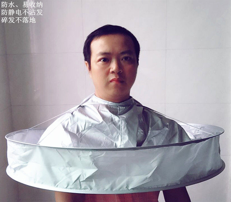 Adult Haircare Apron Fabric Shawl Haircut Bib Skirt Haircut Children Cut Hair Cloak Home Dyed Hair Salon Hair Salon Hair Salon-Taobao