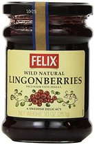Felix Lingonberry Wild 10oz Jar Felix cranberry wild 283 5g jar
