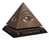 Mô hình giấy thủ công 3D thế kỷ 19 Illuminati Kim tự tháp với mô tả giấy 	mô hình giấy 3d anime