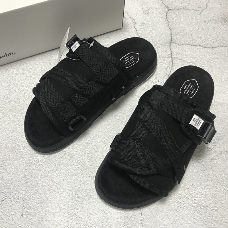 ins Super Trendy Brand Edison Chen Slippers for Men, Trendy Hiroshi Fujiwara Clot Sandals, Outdoor Couple Style Slide Sandals for Women