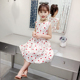 Trẻ em sling váy cô gái váy cotton 2020 mùa hè mới chiếc váy cô gái Hàn Quốc phiên bản công chúa váy hoa nghiền nát vest váy.