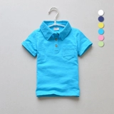班比纳 Летняя футболка с коротким рукавом для мальчиков, хлопковая детская футболка polo, короткий рукав, подходит для подростков