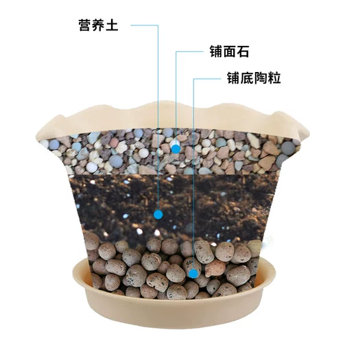 Керамика Цветочные горшки нижние зеленые растения Тротуальные камни, многопрофильный гидропонный сад, базовый сад, горшок с горшками керамический зерновой горшок, базовый камень