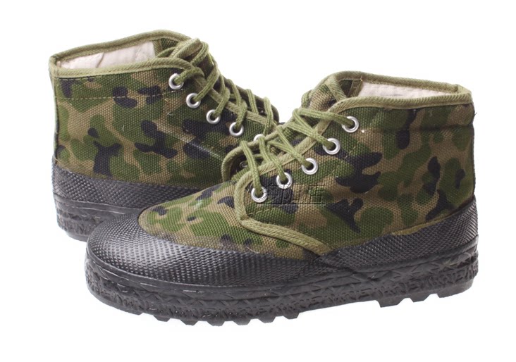 Boots militaires en toile - chaud - Ref 1400153 Image 53