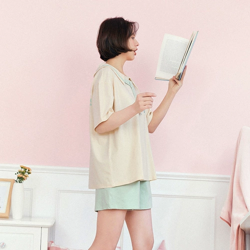 Livheart, динозавр, галстук, летний комплект для отдыха, мультяшная хлопковая пижама, оверсайз