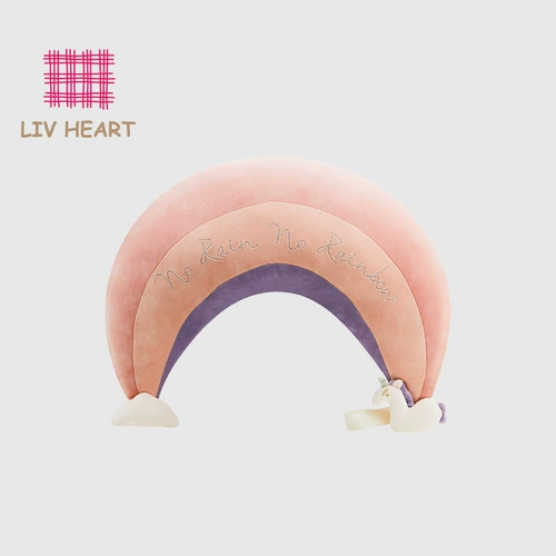 Livheart, японская радужная подушка для шеи для сна, с защитой шеи, единорог