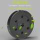 Barbell Plates Coated with Iron Paint, Electroplated, Pu, Kilogram Sizes, Three Holes, 5cm Hole, Hand-Held Dumbbell, Rubber Olympic Bar, Weightlifting