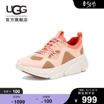 UGG2021 autumn and winter new womens single shoes contrast color casual fashion thick-soled sports shoes dad shoes 1125391