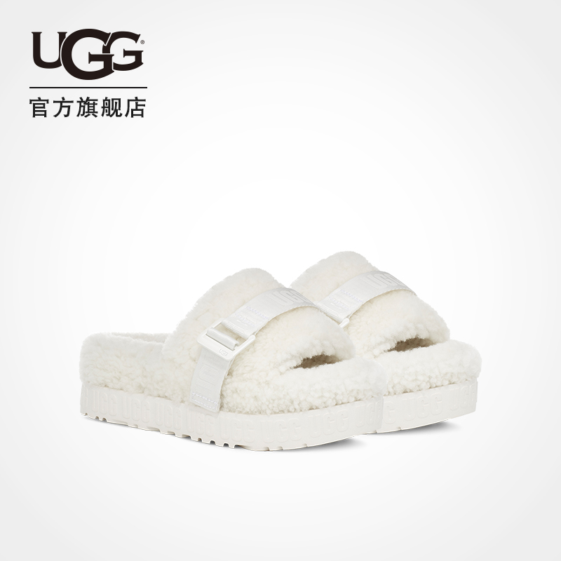 UGG2021 spring and summer women's loafers casual and comfortable wool slippers fashion muffin word slippers 1113475