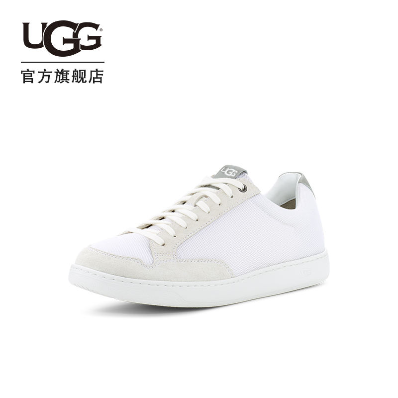 UGG2023春新款男士单鞋小白鞋运动透气网面时尚休闲板鞋 1125104