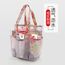 Bath basket bath bag portable swimming bath bag waterproof bath bag waterproof bath bag wet and dry separation bathroom bath basket