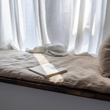 Linen and natural cotton linen available in custom sizes