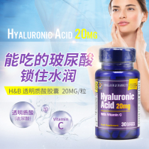 British HB HollandBarrett hyaluronic acid vitamin C VC capsules 30 capsules