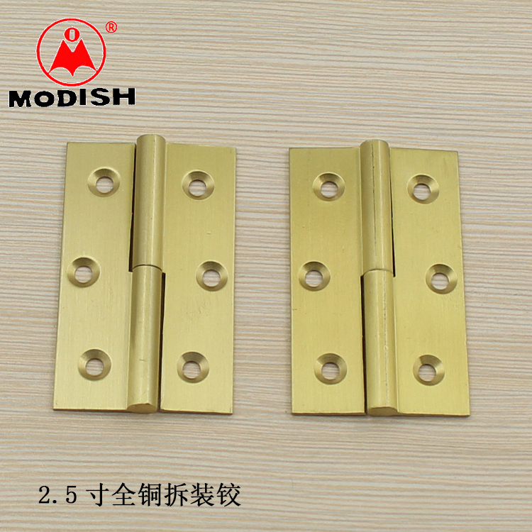 Mortisee pure copper hinge accessories Home Hinge Insulation Fan Screen Hinged whole closet cabinet door Detachable Concealed leaf Case hinge