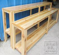  Fruit and vegetable supermarket solid wood display table Candy rack grain cabinet Specialty container Clothing shoes and bags 035 shelf