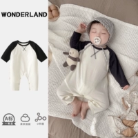 Детский весенний демисезонный тонкий лонгслив для новорожденных для раннего возраста для выхода на улицу