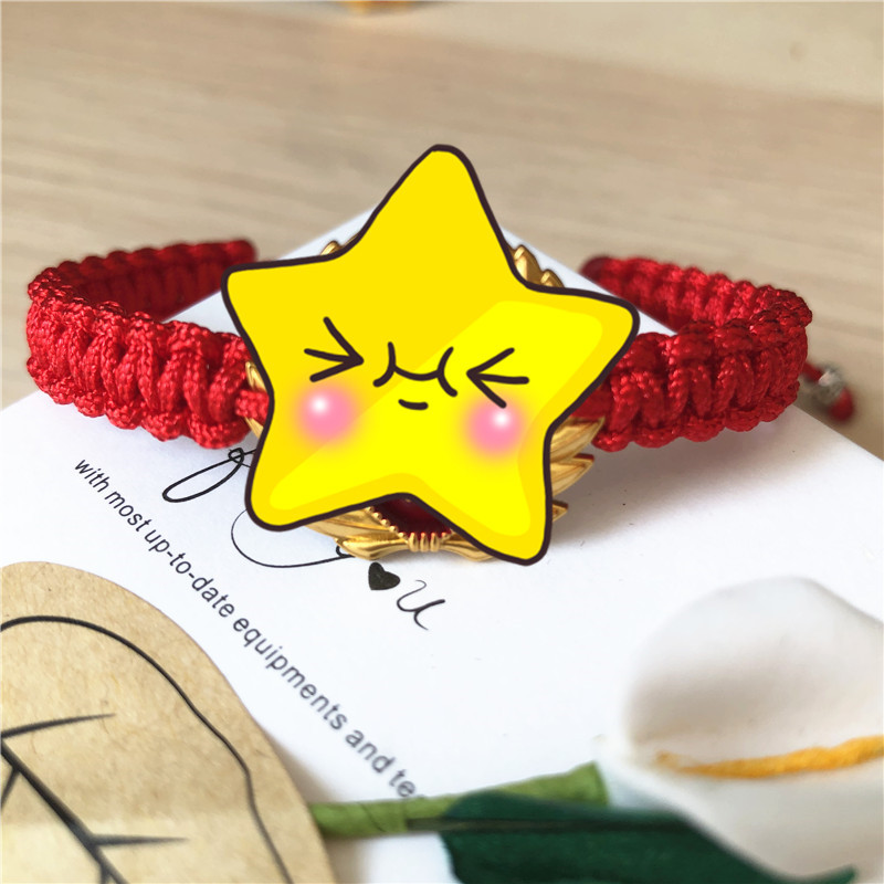 Hand-Woven Bracelet, Flower Bracelet, Olive Star Bracelet, Gift for Girlfriend, Birthday Gift, Commemorative Gift