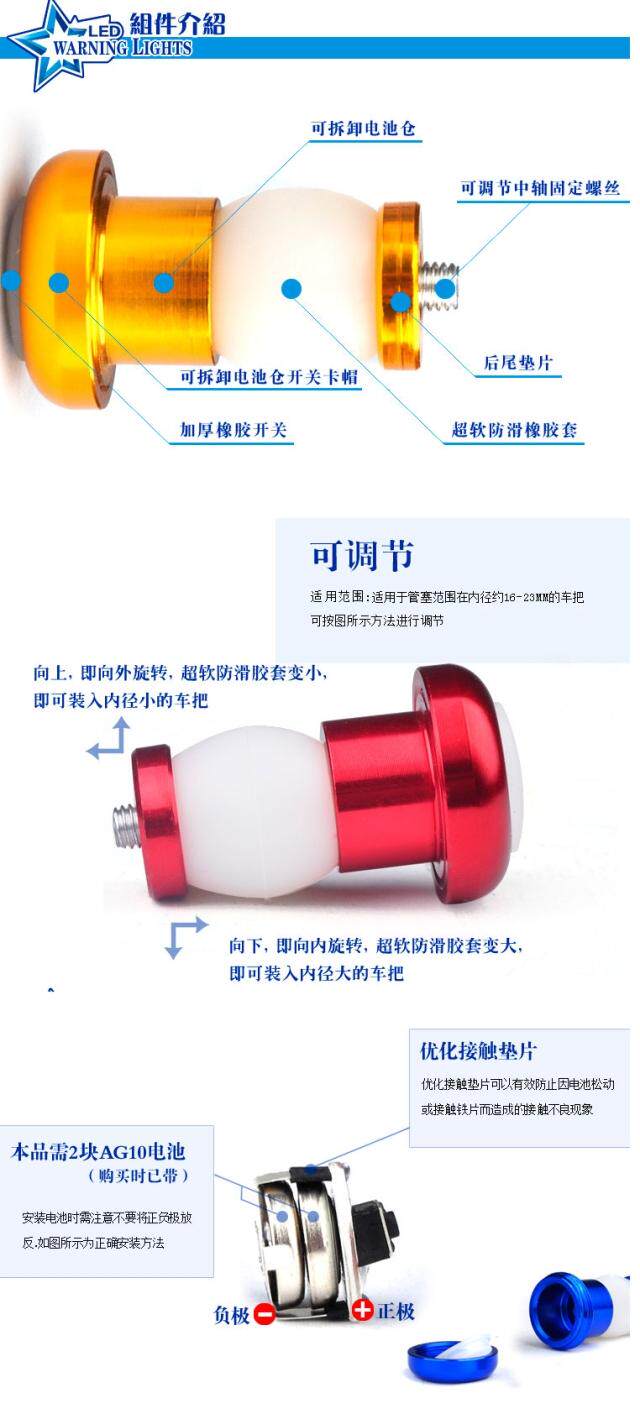 Lumière vélo - Ref 2400421 Image 3