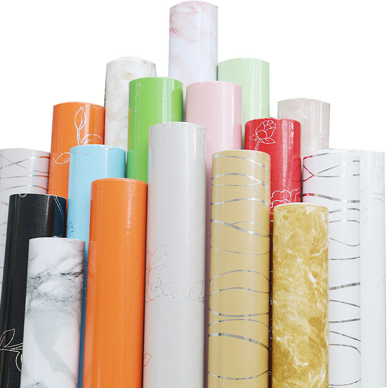 Painted pearlescent old furniture refurbishment stickers thickened wardrobe wardrobe pvc solid color wallpaper self-adhesive waterproof glass stickers