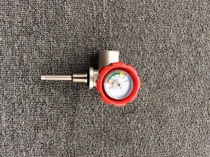 New luminous cylinder valve with pressure gauge Cylinder valve 6 8L carbon fiber diving high pressure cylinder