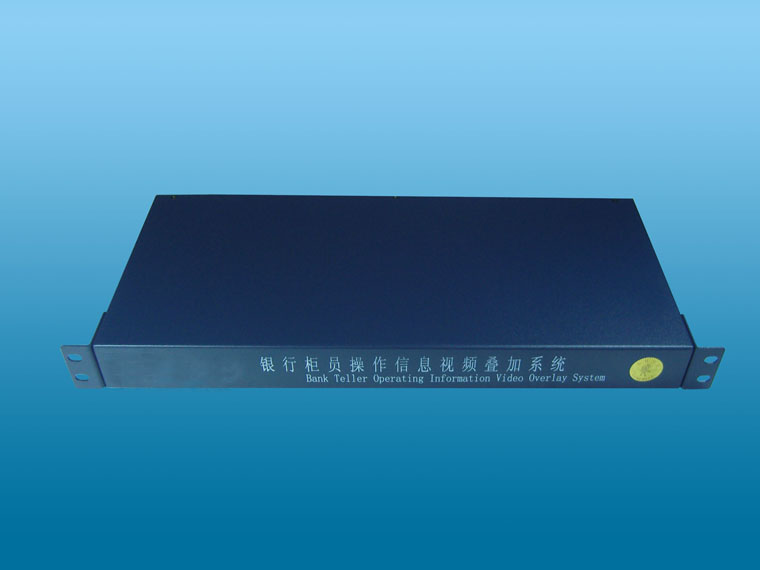 Surveillance Video Distributor Money Counter Character Overlay Banking Projects Must Use Single-Channel Webcam