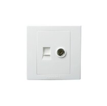 Songri switch socket flat screen series computer TV socket network cable TV socket