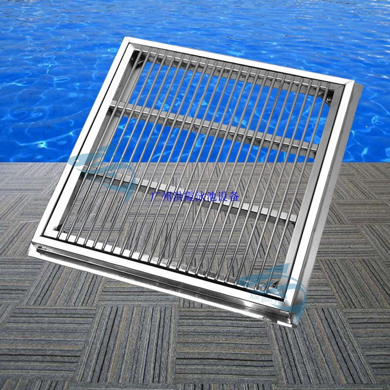 Swimming pool equipment SP-1032 stainless steel main outfall Drain Outlet bottom Brow Backwater Backwater 30X30 can be set