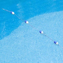 Swimming pool Sub-cutting line swimlane Line Swimming pool Competition parting line Blue and white deep shallow pool separating waterline buoy equipment