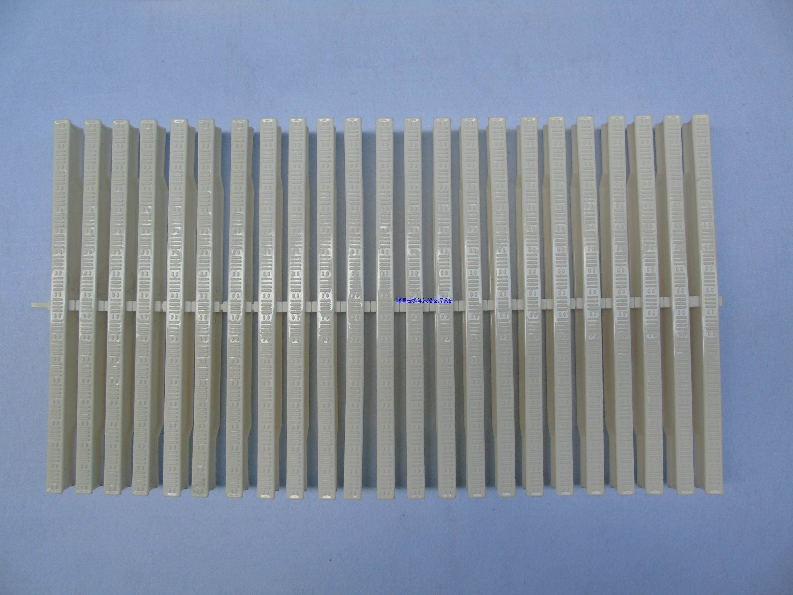 Swimming pool grille overflow grille non-slip grate pool drain groove cover PP new material afterburner grille
