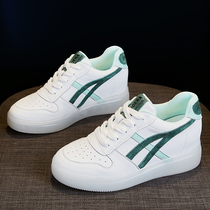 2021 spring new small size increase casual shoes 31 32 33 thick-soled small white shoes plus velvet board shoes student shoes