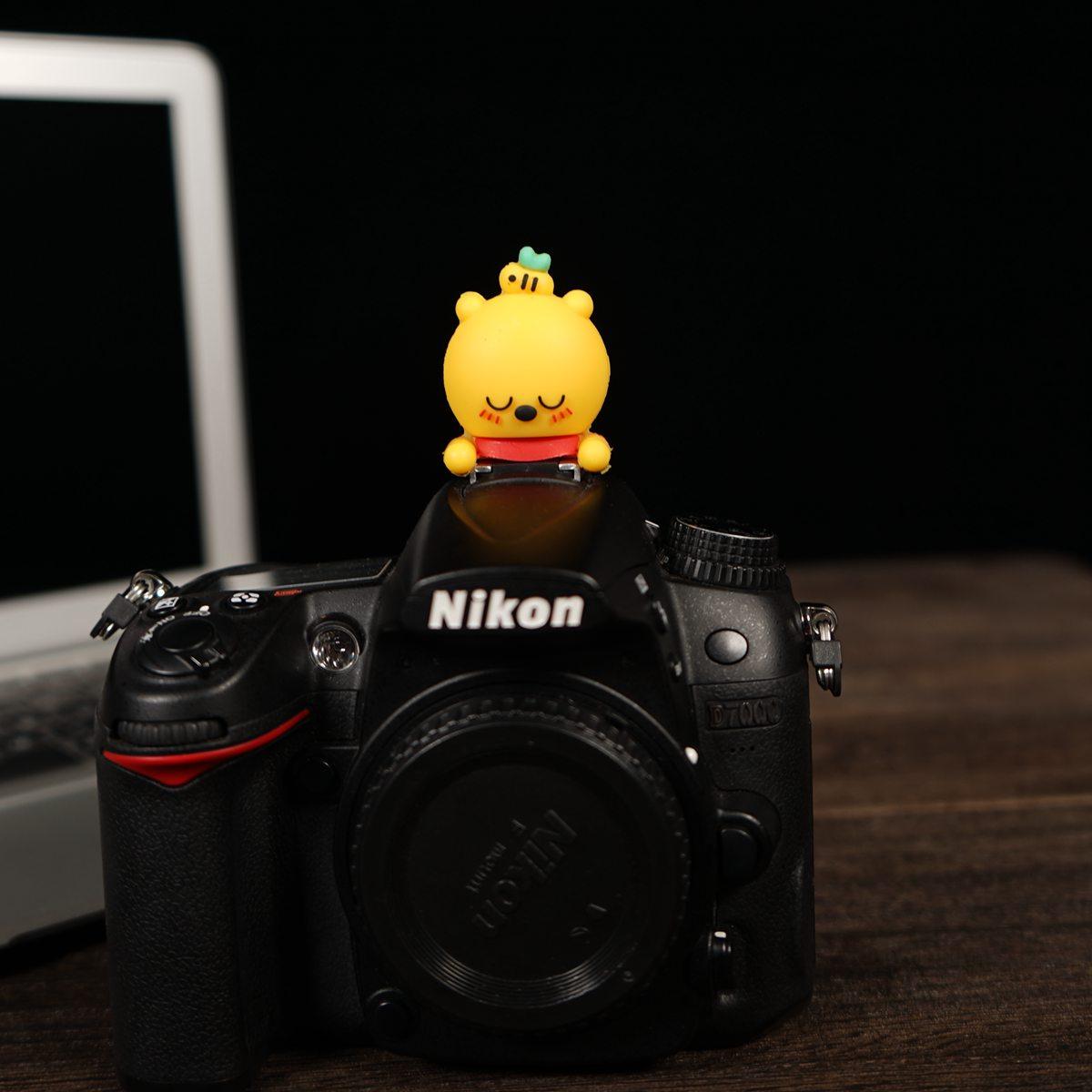 Honeybee Bear Hot Boots Cover Camera Hot Boots Dust Socket Protection Cover Cute Bear Cartoon Hot Boots