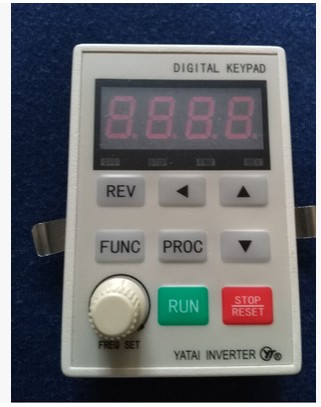 Brand new original installed Shanghai Yatai frequency converter YTB control panel YTB-BB-W panel speed regulator