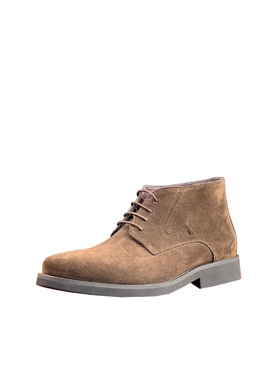 Autumn and winter nubuck leather high-top leather shoes men's genuine leather British short boots suede suede workwear men's boots Martin boots trendy