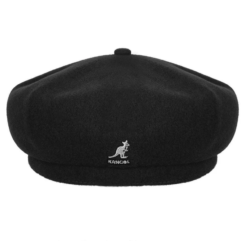 Берет Kangol Jax из шерсти/бамбука с сеткой-автоголовкой восьмиугольный берет для мужчин и женщин