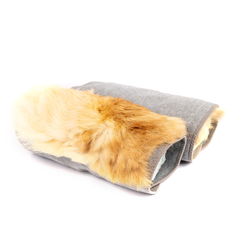 Wool knee pads winter cold protection warm thickened cashmere sheepskin knee pads elderly old