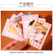 Album Diy Decorative Sticker Shadow Collection Growth Archive Tool Material Treasure to make a stand photo Decorative Material