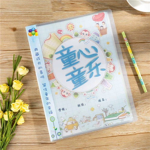 Фотоальбом для детского сада, книга роста для школьников, отрывной лист, DIY