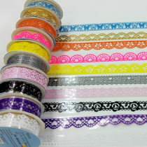 Lace Lace Tape Growth Manual File DIY Decorative material Sticker Diary Hand Ledger Decoration Sticker