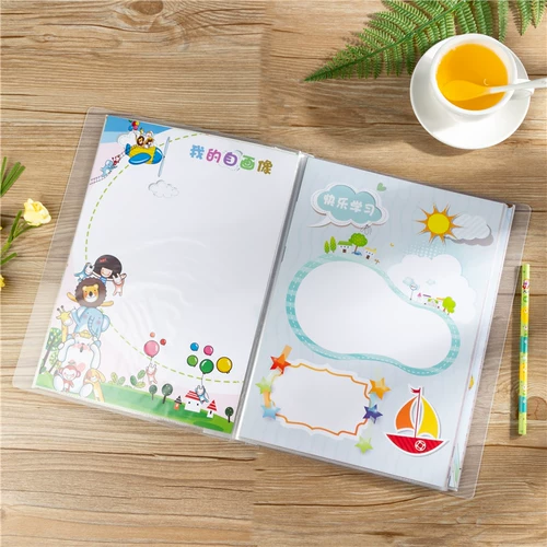 Фотоальбом для детского сада, книга роста для школьников, отрывной лист, DIY