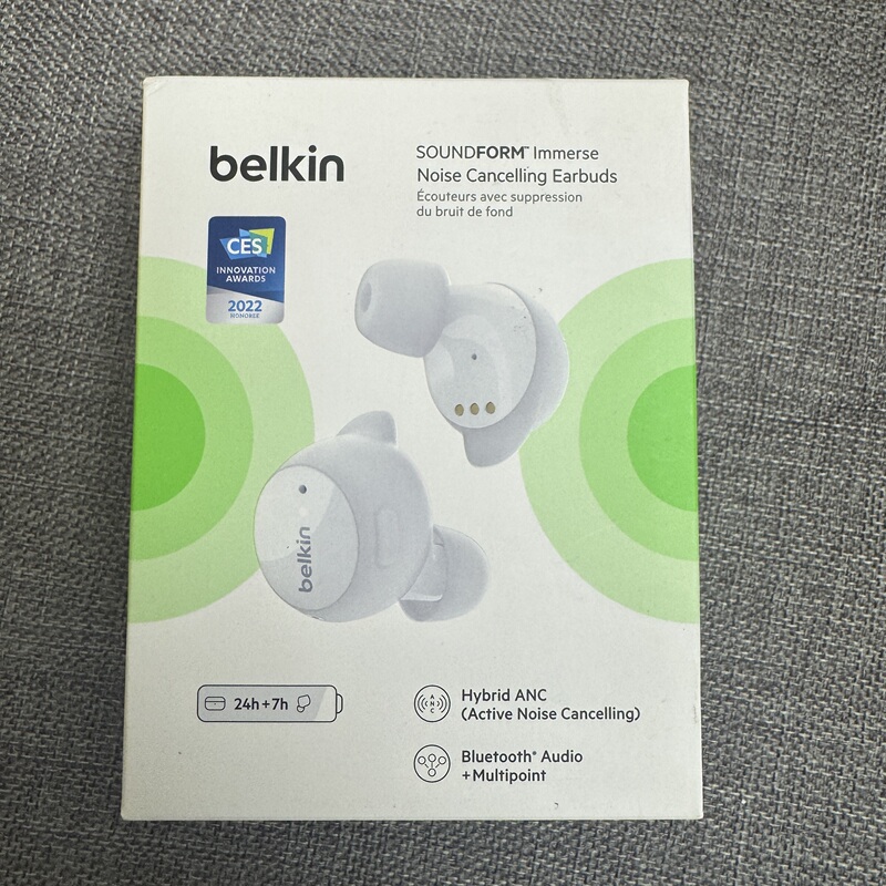 Belkin Soundform Immerse Positioning Noise-Canceling Bluetooth Headphones