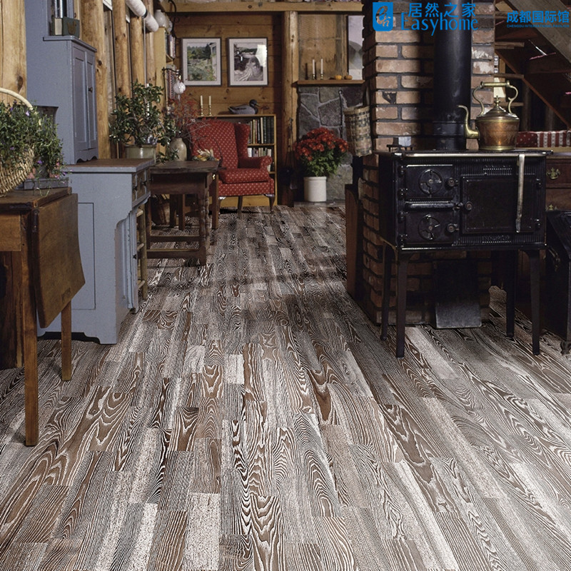 Holy Elephant Floor Three layers solid wood composite Arandaven KS8364 Fashion light and luxurious