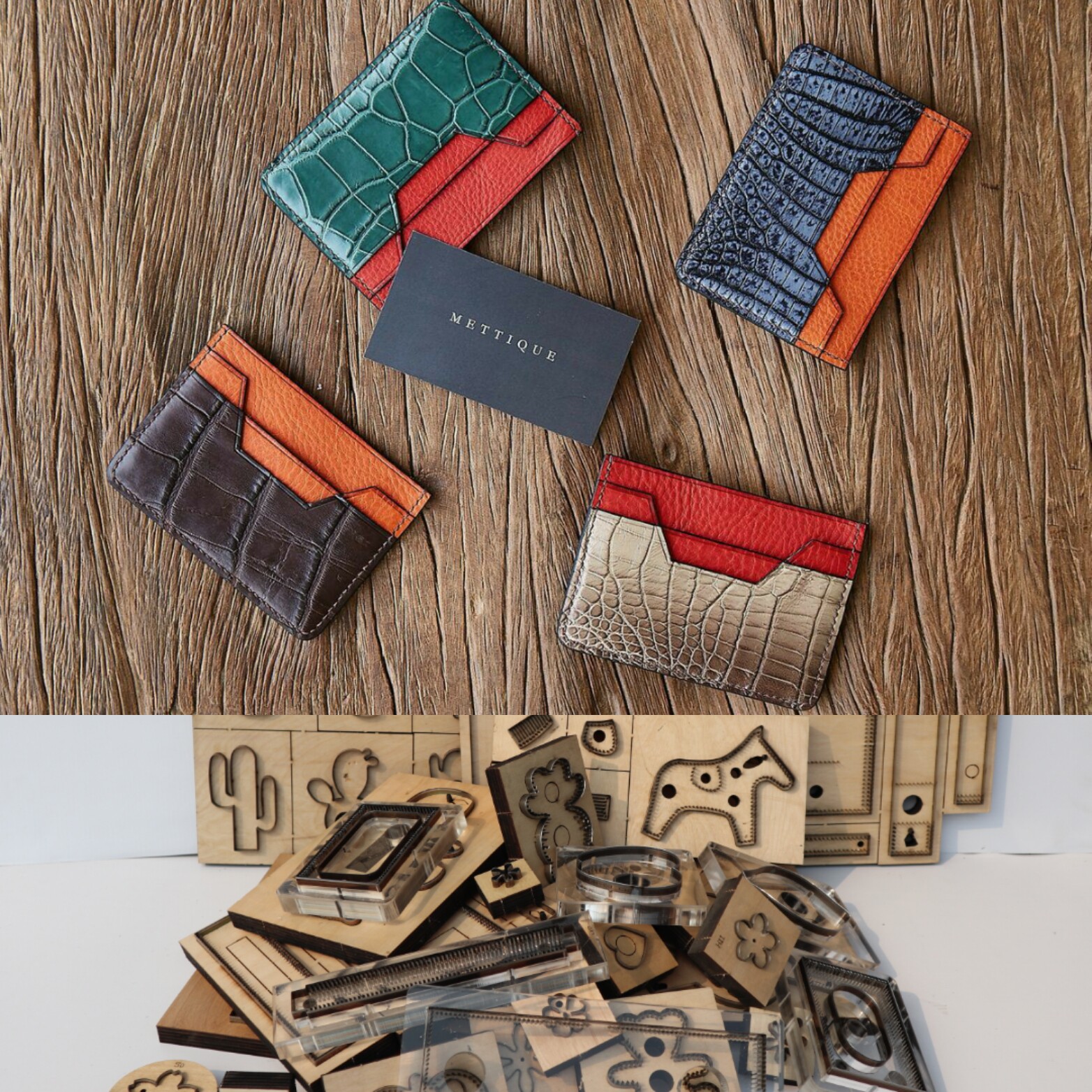 Handmade leather knife mold leather knife mold laser knife mold custom handmade leather knife mold custom card bag knife mold K31