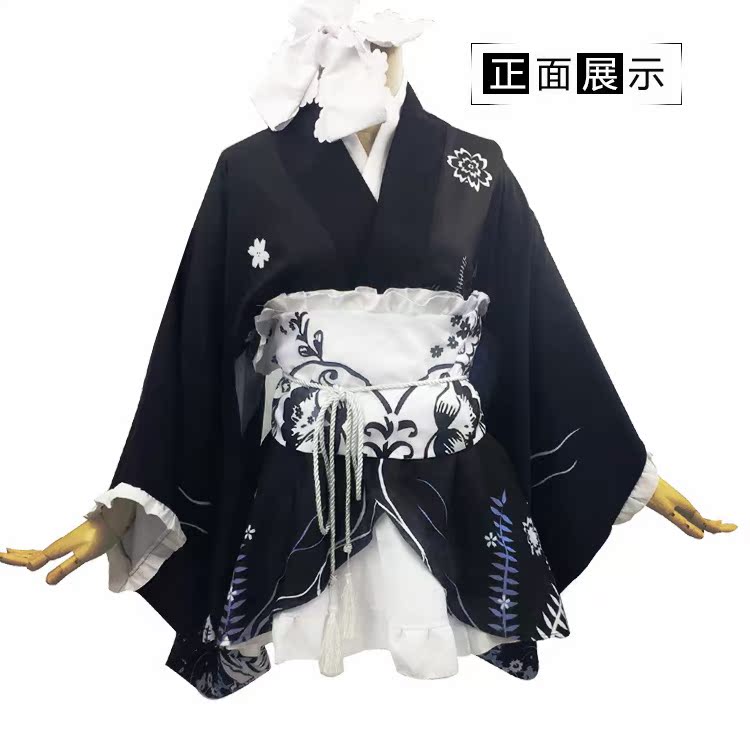 [tóc rìa tóc] đốm cạnh của không khí COS quần áo chị kimono cosplay trang phục nữ ngày xuân yukata hoang dã cosplay zenitsu