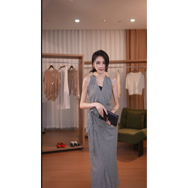 Ttier|【Victoria】Vintage Sleeveless French Romantic Style Summer Slimming Dress Ms316 Ttier|【Victoria】Vintage Sleeveless French Romantic Style Summer Slimming Dress Ms316